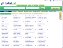 Tablet Screenshot of ahmedabad.indialist.com