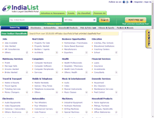 Tablet Screenshot of affiliates.indialist.com