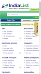 Mobile Screenshot of faridabad.indialist.com