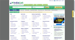 Desktop Screenshot of indialist.com