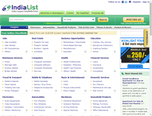 Tablet Screenshot of gurgaon.indialist.com